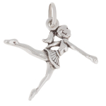 Les Tr&eacute;sors De Lily [Q2925] - h&otilde;bedast ripats  Ballerina  - 25x24 mm h&otilde;be