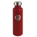 Volkswagen [Q1990] - Vintage punane hall  Volkswagen  disainiga isoleeritud pudel - 25x7 cm (73,5 cl) punane