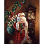 5D teemantmaal J&otilde;uluvana ristpistes teemanttikandid 20X30CM