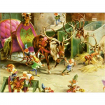 5D Teemantmaal P&otilde;hjap&otilde;dravanker Teemanttikandid Ristpistes 20X30CM