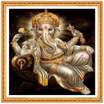 5D teemanttikandid Buddha pilt kividest DIY Resin teemant Ganesha muster 30x30CM