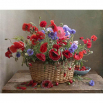 5D teemantmaal Ristpistes puuviljapilt kivikividega Teemantmosaiik Teemanttikandid 20X30CM