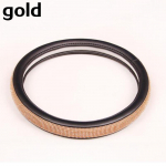 S&auml;rav teemant auto rooli kate universaalne 38cm PU nahast kristall libisemisvastane auto salong kuld