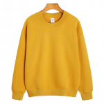 Zirunking uhiuus Unisex Streetwear dressipluusid s&uuml;gise ja kevade O-kaelusega pullover Kahepoolne puuvillane pikkade varrukatega &uuml;ler&otilde;ivad XXL