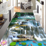 3D elutoa p&otilde;randamatt vaip Magamistoa t&auml;isvoodiga voodi k&otilde;rval roomava matt diivanilaud v&auml;lisukse matt 100*160cm black