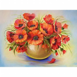 5D DIY Teemantmaali Lillede Ristpistes Komplekt Mosaiik Teemanttikandid Roos t&auml;is&uuml;mmargune puur Kodukaunistuse seinakunst Full Round 20x30CM