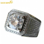 SACE GEMS Luksuslik vasesulamist tsirkoon pulmakihlus mehe s&otilde;rmus ehe kingitus 8