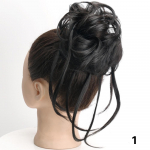 MISSQUEEN s&uuml;nteetilisest juuksekukust v&otilde;ltsjuuksed Chignon elastsed juuksed elastse ribaga juuksekukliga Donut Chignon sassis juuksed naistele