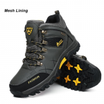 Meeste matkasaapad Veekindlad lumesaapad Nahast tossud Meeste v&auml;lisspordijalatsid, suur suurus 39-47 47 roheline/kollane