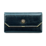 Uus RFID naiste rahakott, siduriga klapitav telefonikott Ehtsast nahast varjestatud m&uuml;ndikott sinine