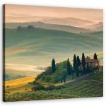 L&otilde;uenditr&uuml;kk Toscany Landscape Italy 30x30 roheline