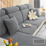 Paks Jacquard Stretch diivan istmepadja kate Slipcover Diivani kate Sektsioonku&scaron;ett L-kujuline nurga asenduskaitse kate Enlarge size XXL hall