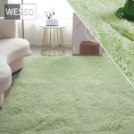 P&otilde;hjamaade stiilis pl&uuml;&uuml;sis vaip elutuppa Mitmev&auml;rviline roosa valge kohev magamistoa vaip, pehme shggy matt lastele 160x200cm