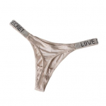 Suures suuruses Yst&auml;v&auml;np&auml;iv&auml; Trendikas Mugav Rhinestone T-selga l&auml;ikiv Lihtne Teemant G-String Puhastuskiri Kunstlik pehme string M