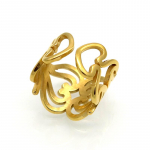 Roostevabast terasest kullav&auml;rvi &otilde;&otilde;nes s&uuml;damega s&otilde;rmus aastap&auml;eva lubaduss&otilde;rmus naistele moeehted kingitus 9 h&otilde;be