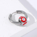 Isikup&auml;ra roostevabast titaanist terasest r&otilde;ngask&otilde;rvar&otilde;ngad Lucky Evil Eye ehted kingitus naistele meestele gooti boucle Oreille Femme