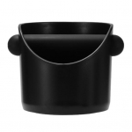 Kaldsuuga kohviknock kasti libisemiskindel alus eemaldatav riba pritsmekindel p&otilde;rutuskindel, ruumis&auml;&auml;stlik espresso pr&uuml;gikast kohvikule must