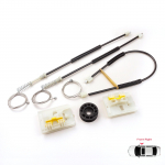 BWR5459 elektriline aknat&otilde;stuki remondikomplekt parem esiukse CV6Z5823200A BM5Z5423200B Ford Focus MK3 2011-2017 jaoks