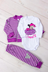 Clothing Set (infant girls) , Any season , Nosi svoe 5055-016-33-5 68 barbie roosa v&auml;rv