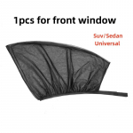 4/2/1tk Universaalsed autode kujundamise tarvikud P&auml;ikesepoolne aknavari kardin Tagaklaasi kate UV-kaitse p&auml;ikesevarju visiir 2pcs front