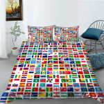 Luksuslik kodu voodipesukomplekt Liputr&uuml;kk Tekikate Padjap&uuml;&uuml;r Kodu Voodipesukomplekt AU/EL/USA t&auml;issuuruses &uuml;he-/kaheinimesevoodiga kodum&ouml;&ouml;bel Cama 150--240x220cm
