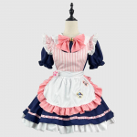 Jaapani anime multifilm Neiu Lolita Cosplay Kost&uuml;&uuml;mid Naiste Animatsioon Show Peop&otilde;ll Neiu Kohv Ettekandja Kawaii Vormiriietus S valge