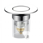 Valamu &auml;ravoolukork ummistumist takistav juuksekork Vannitoatarvikud