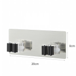 Kleepuvad mitmeotstarbelised konksud Seinale paigaldatav mopihoidja hoidik hammashari hari riidepuu konks K&ouml;&ouml;k Vannituba Tugevad tarvikud