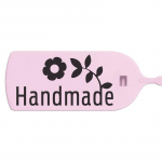 100 tk k&auml;sitsi valmistatud plastikust rippsildid meisterdamiseks, riided jalatsid, kotid, &auml;rikingitus valge