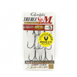 Gamakatsu 67813 Treble Hook SP M must, suurus 5 (2717)