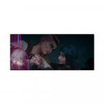 Uus saabumine League of Legends Arcane Plakati l&otilde;uendimaaling elutuppa Magamistoa M&auml;ngutoa &Otilde;ppet&ouml;&ouml; Dekoratsioonimaal Jinx 20X40cm No Frame