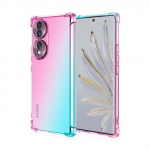 Gradient silikoon&uuml;mbris Honor 90 Pro 90lite 80pro 70 Pro Plus nelja nurgaga p&otilde;rutuskindlad turvapadjad Pehme TPU l&auml;bipaistev tagakaas Honor X50i X40 jaoks Honor 90