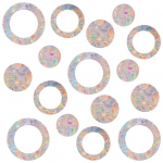 20 tk / komplekt &uuml;mmargune vikerkaarprisma aknakleebis sillerdav kokkup&otilde;rkevastane linnuhoiatus eemaldatav p&auml;ikesep&uuml;&uuml;dja ​​elektristaatiline klaaskleebis kodutarbed