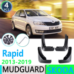 Skoda Rapid Spaceback Hatchback 2013~ 2014 2015 2016 2017 poritiiva porikaitse porilapatsid kaitse pritsmekaitse auto black