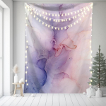 Marmorist seinavaip Seinaripp kodukaunistus kardinad katted riidest tekk p&auml;ikeseloojang Rannavaade hiiglaslik riie plakat 95x73cm