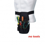 Elektriku v&ouml;&ouml;tasku t&ouml;&ouml;riistarihma kott Kruvikeeraja komplekti hoidiku hoiukott 25.5x12.5x3 cm must