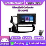 8-tolline Android-autoraadio multimeediumivideopleier Mitsubishi Outlanderi 2012-2018 jaoks koos nupunupuga Carplay WiFi BT 2 Din 2+32GB 1+32GB