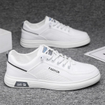 Meeste jalatsid 2023. aasta s&uuml;gis, uus trend, mis sobivad v&auml;ikesed valged kingad Meeste nahast &otilde;hukesed vabaaja jalatsid, meeste jalatsid 39