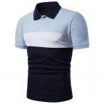 Meeste suvine l&uuml;hikeste varrukatega rev&auml;&auml;riga T-s&auml;rk Meeste noortemood vabaaja tr&uuml;kitud Fit meeste polo s&auml;rgid M punane