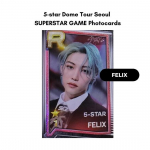 Stray Kids 5-STAR Dome Tour 2023 Souli erifotokaardid