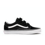 Vans Old Skool Takjapaelad Suede Unisex Tossud Must True-White VN0A3D29OIU 44.5