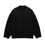 Naiste s&uuml;gistalvine pesapallijope krae pikkade varrukatega varjatud n&ouml;&ouml;bid vabaaja jakk, suured taskud, &uuml;hev&auml;rviline jakk mantel M hall