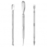 3 tk roostevabast terasest k&uuml;&uuml;nenaha t&ouml;&ouml;riistad lusikat&otilde;ukuri eemaldaja manik&uuml;&uuml;ri pedik&uuml;&uuml;ri komplekt