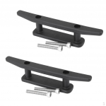 2 osa 163 mm vastupidav nailonist kajaki kanuupaadi kinnitusklamber kruvidega