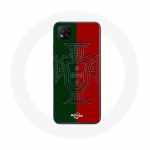 Coque Xiaomi Redmi 9C portugal logo vert et rouge