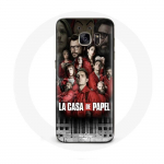 &Uuml;mbris Samsung Galaxy S7 Edge La casa de papel plakatitegelastele