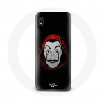 &Uuml;mbris Samsung Galaxy A10 La casa de papel Mask jaoks