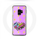 &Uuml;mbris Samsung Galaxy S9 BTS Bangtan Sonyeondan BT21 MANG J-Hope jaoks