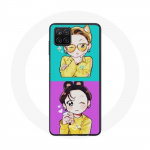 &Uuml;mbris Samsung Galaxy A12 BTS Bangtan Sonyeondan Dynamite Jimin ja Jungkook Fanart jaoks