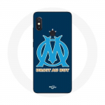&Uuml;mbris Xiaomi Redmi Note 5 AI kahekaamera Olympique de Marseille OM logo jaoks sinine